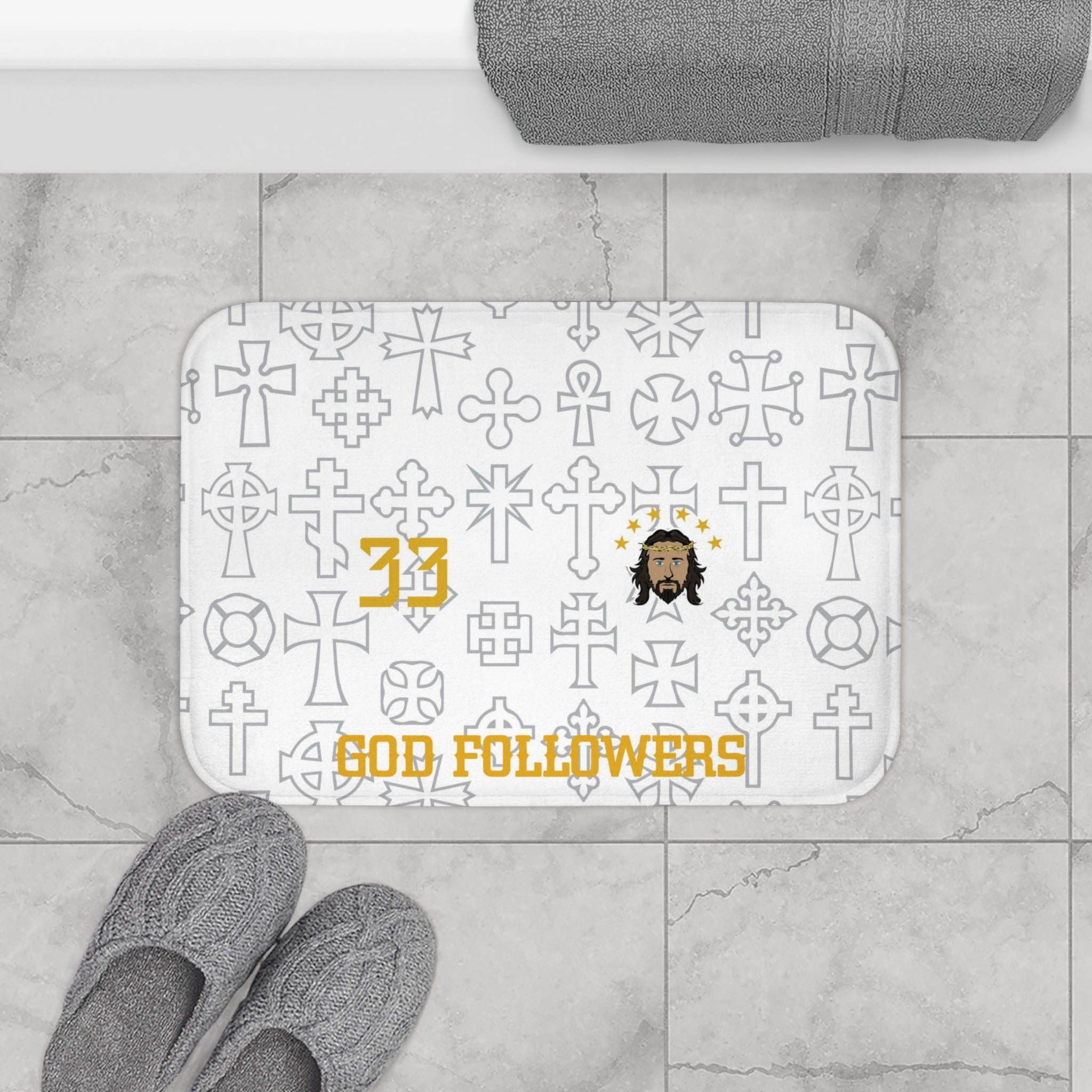 God Followers' Bath Mat