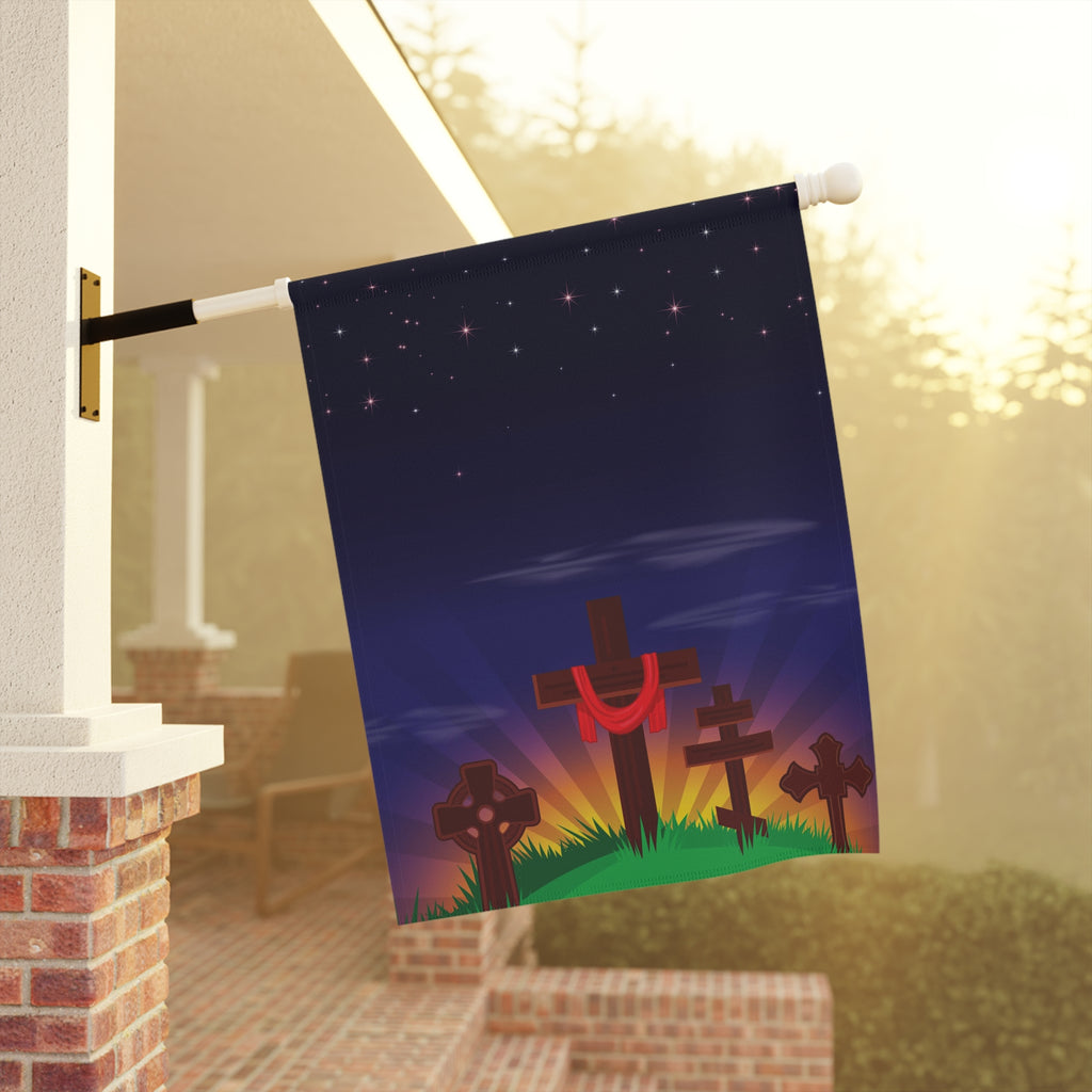 SKY CROSS house banner