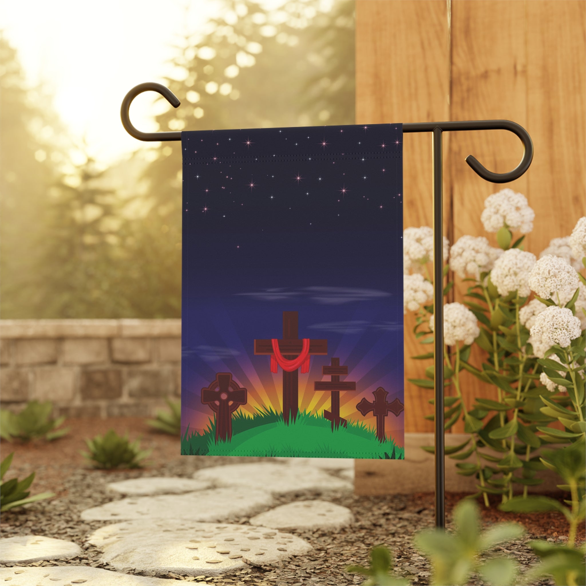 SKY CROSS house banner